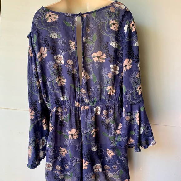 GEORGEOUS Blue Romper by Harper Canyon - Picture 11 of 13